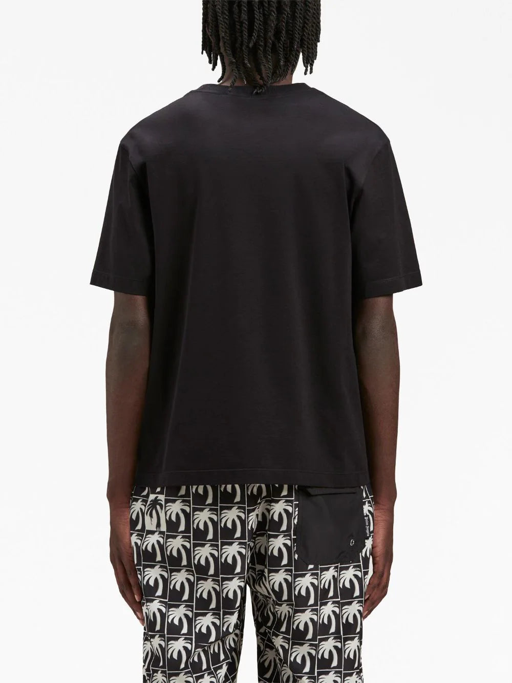 Black Logo Neck T-Shirt