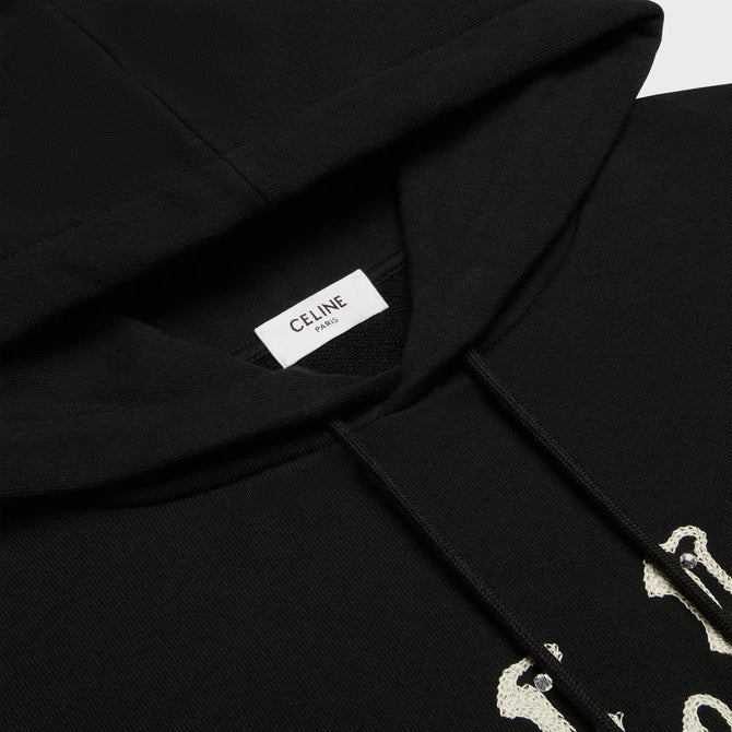 Celine Black Hoodie