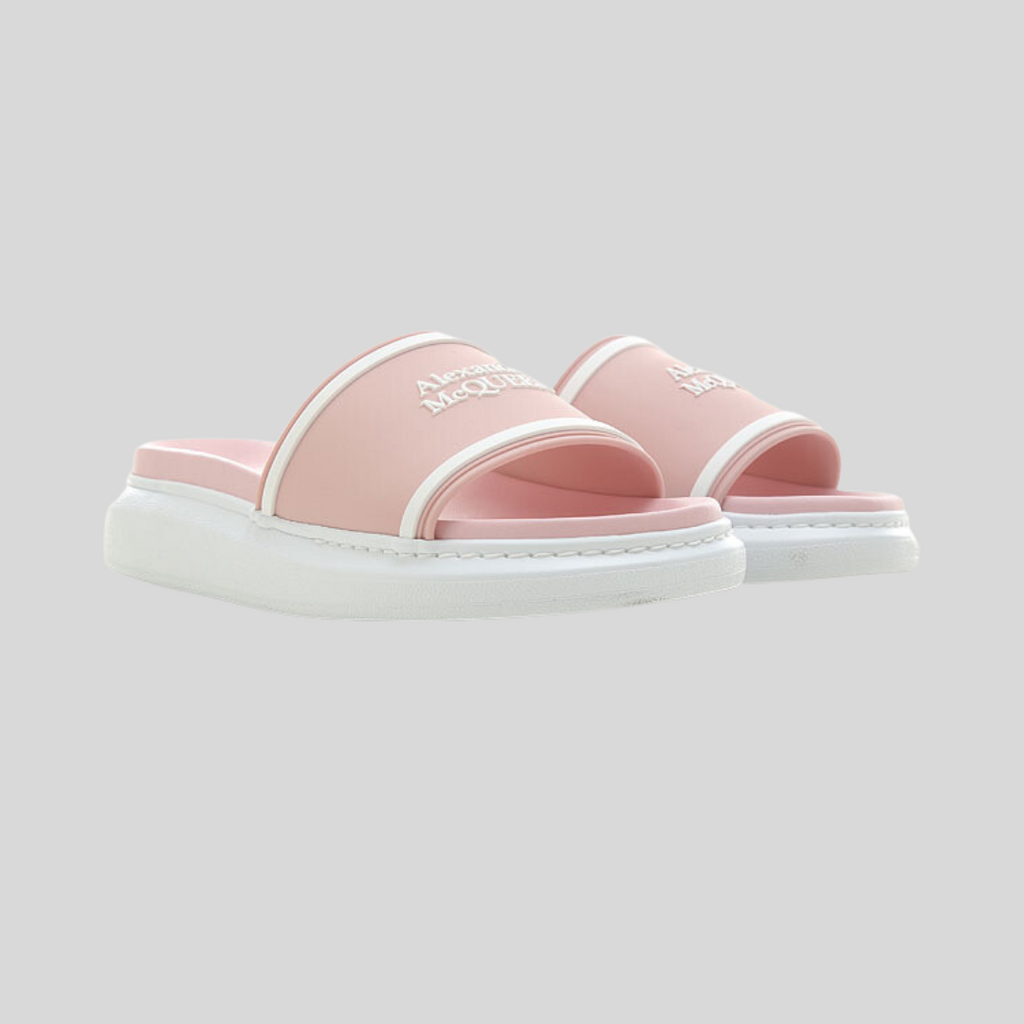 【Alexander McQueen】HYBRID SLIDE◆809960WIACT Amazon.com | Alexander McQueen Hybrid Slide Sandals Indigo