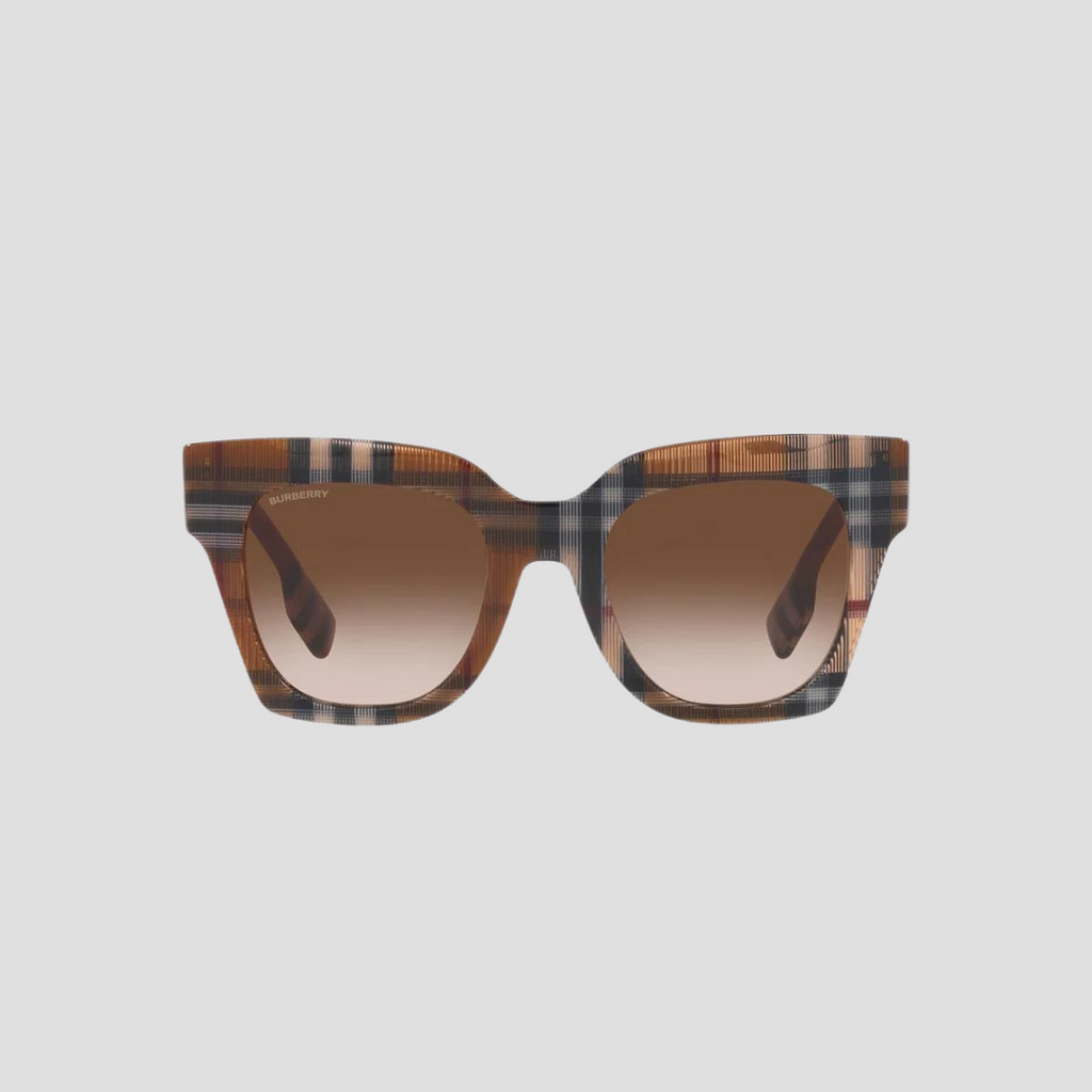 Burberry Kitty-Check Sunglasses | Shop at ICETIME LUXE display picture 1