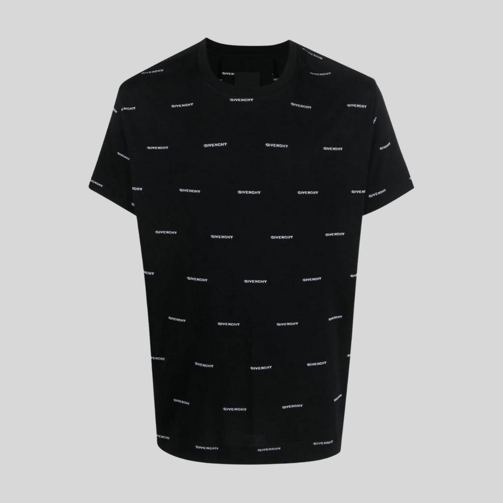 Givenchy Black Logo-Print T-Shirt – ICETIME LUXE