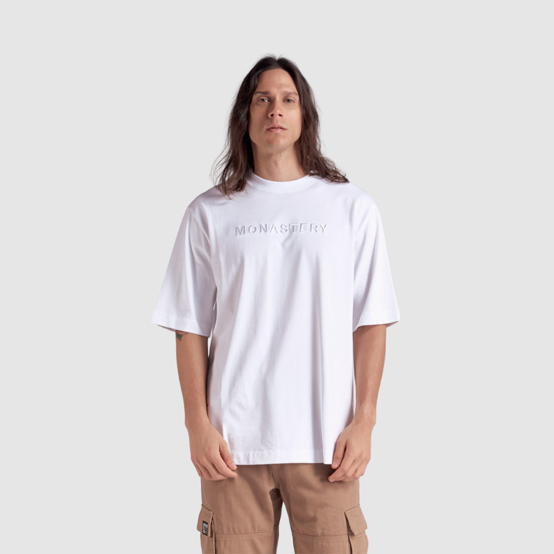 Monastery White Faenza T-Shirt