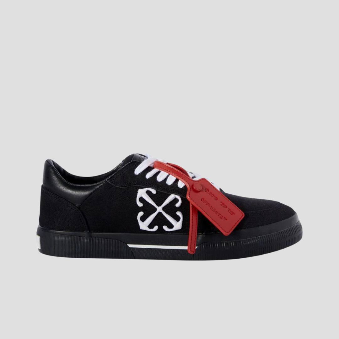 off white vulcanized black and white