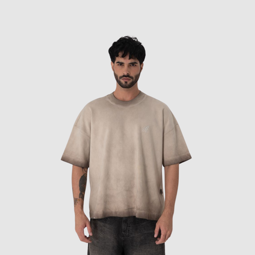 Pure Taupe Inner Circle Heraldic T-shirt