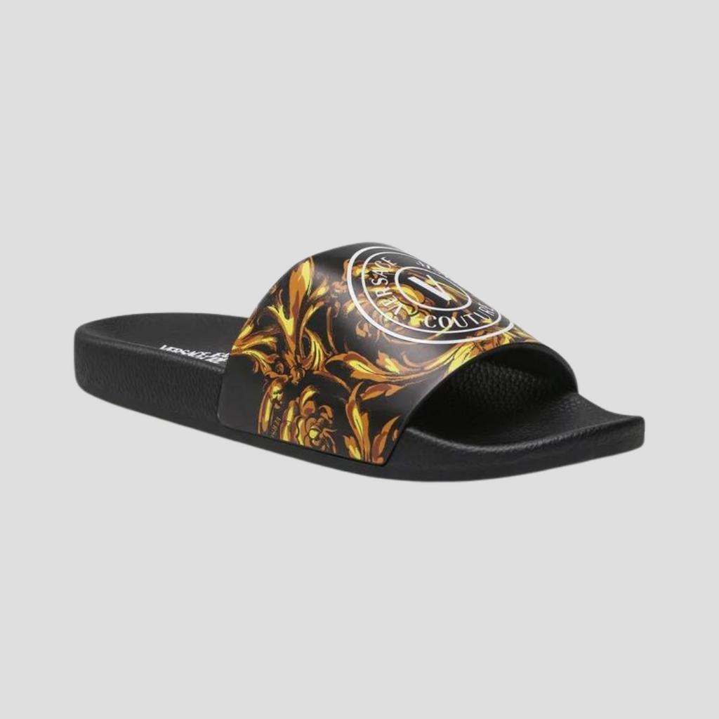 Versace Jeans Couture Black Slides – ICETIME LUXE display picture 1