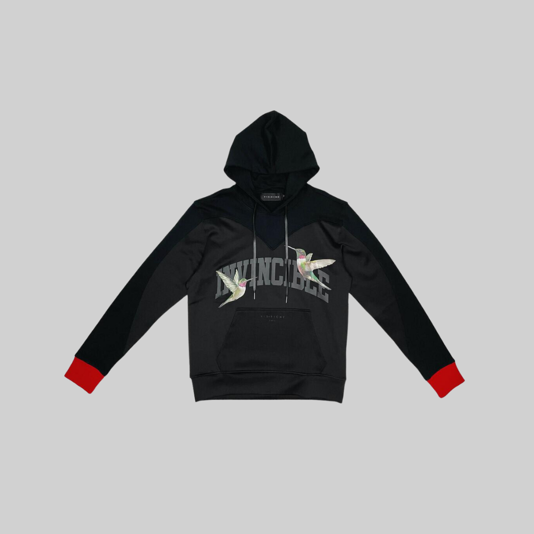 Black Humming Bird Hoodie