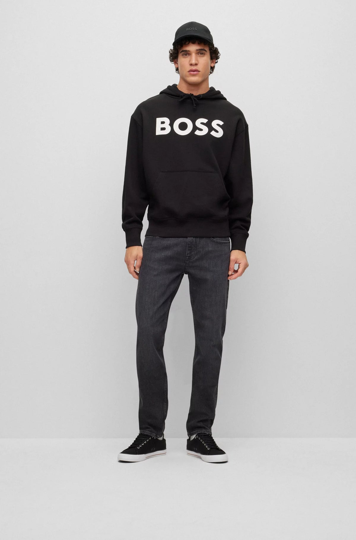 Black Logo Hoodie