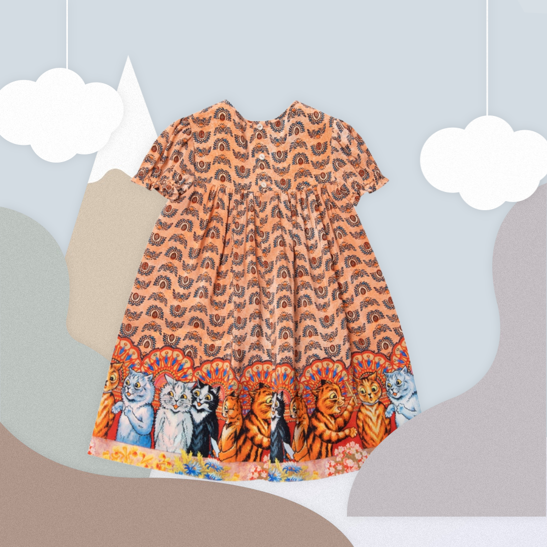 Gucci Kids Multicolor Patterned Dress
