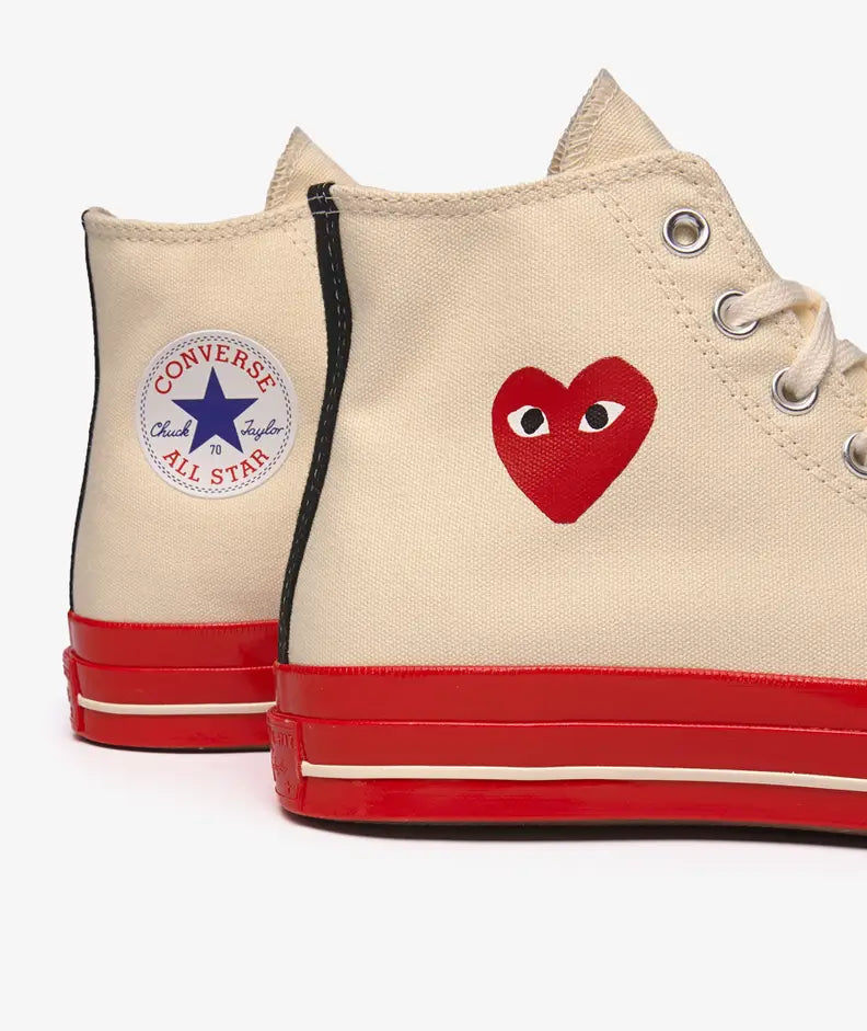 Converse White Play Sneakers