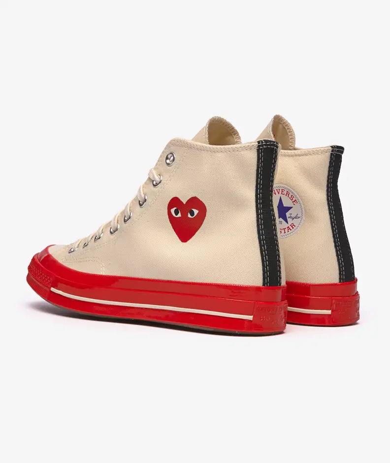 Converse White Play Sneakers