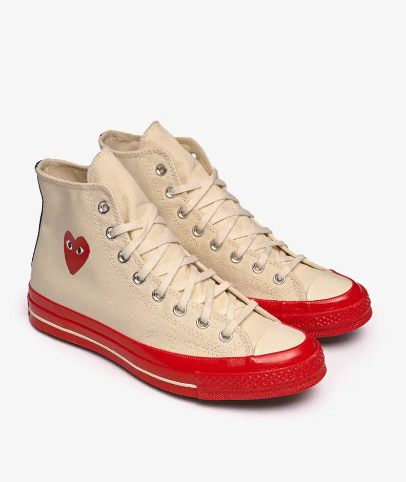 Converse White Play Sneakers