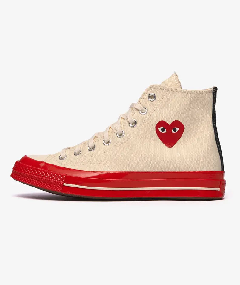 Converse White Play Sneakers