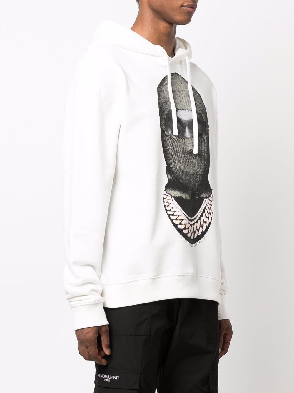 White Hoodie Sweatshirt