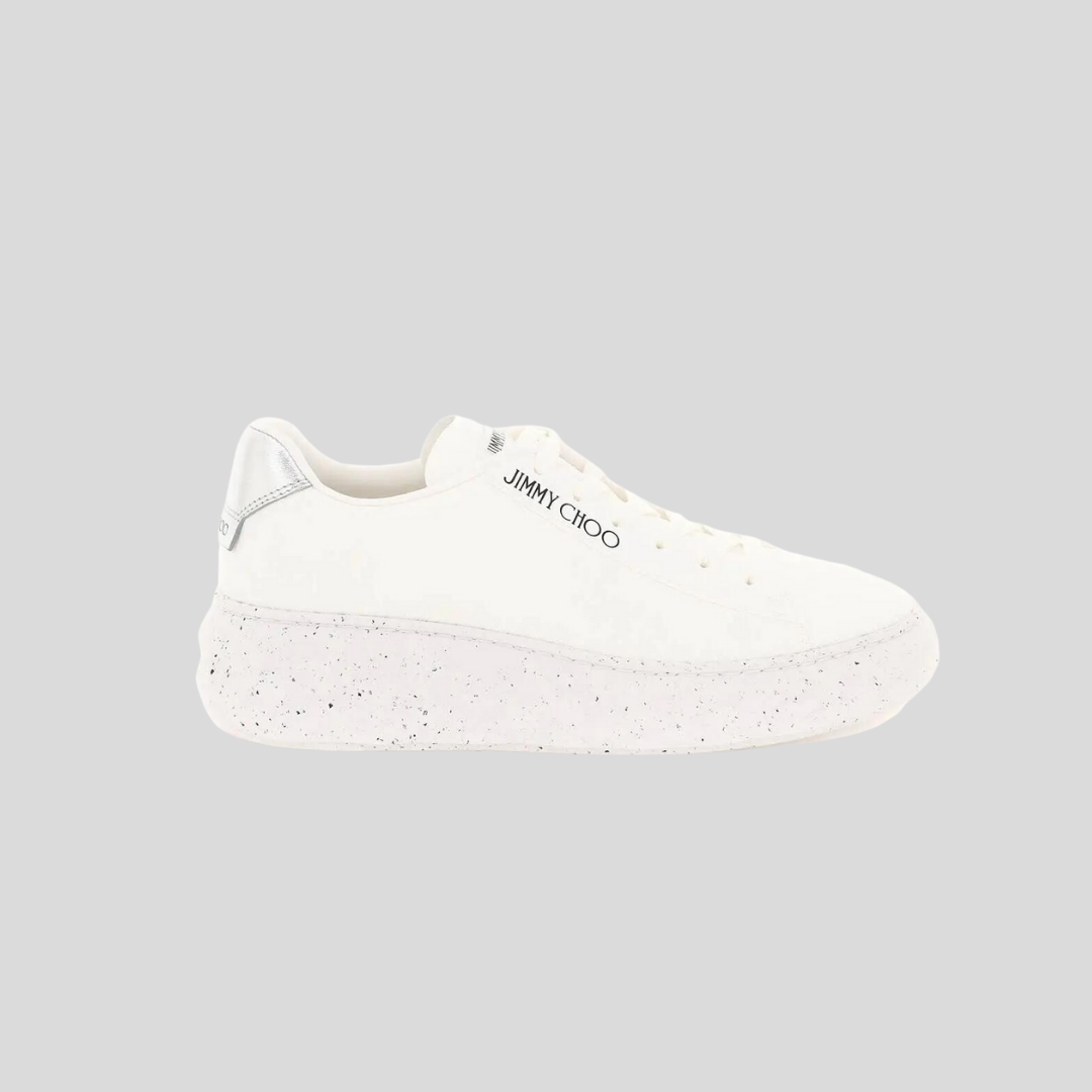 Jimmy Choo White Diamond Light Maxi Sneakers