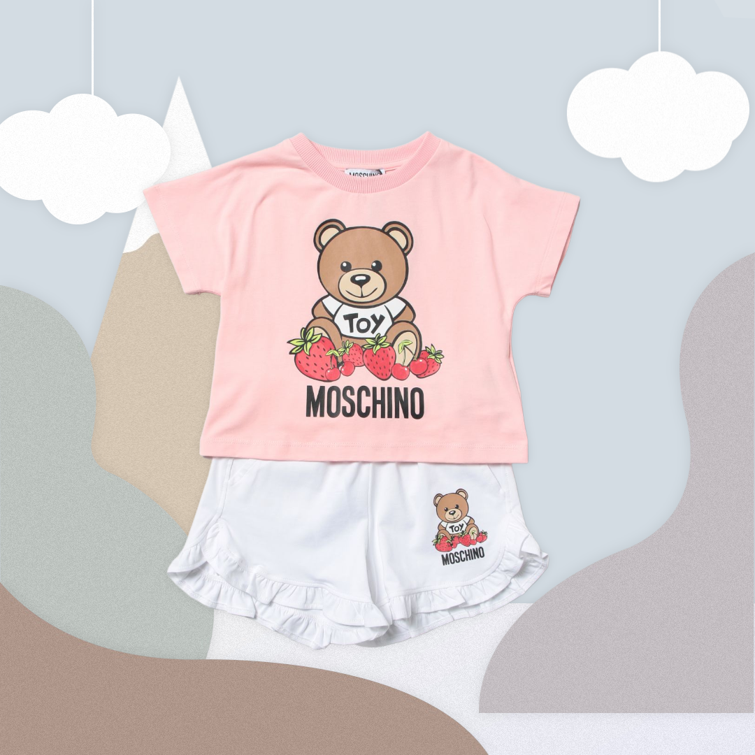 Moschino Kid Pink Set