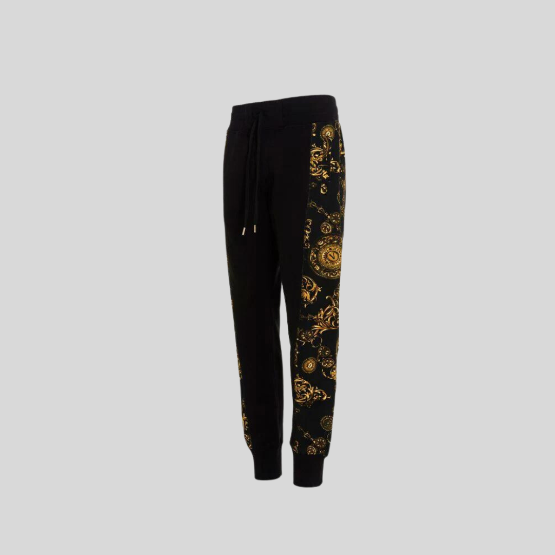 Versace Jeans Couture Black Jogger Pants