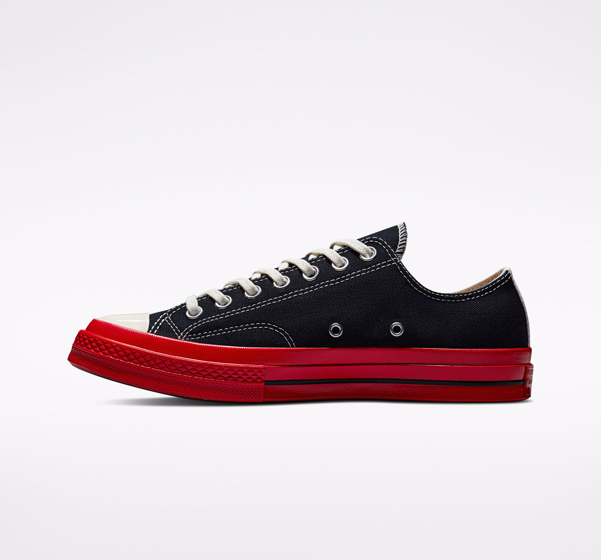 Des Garçons Black Play Chuck 70 Sneakers