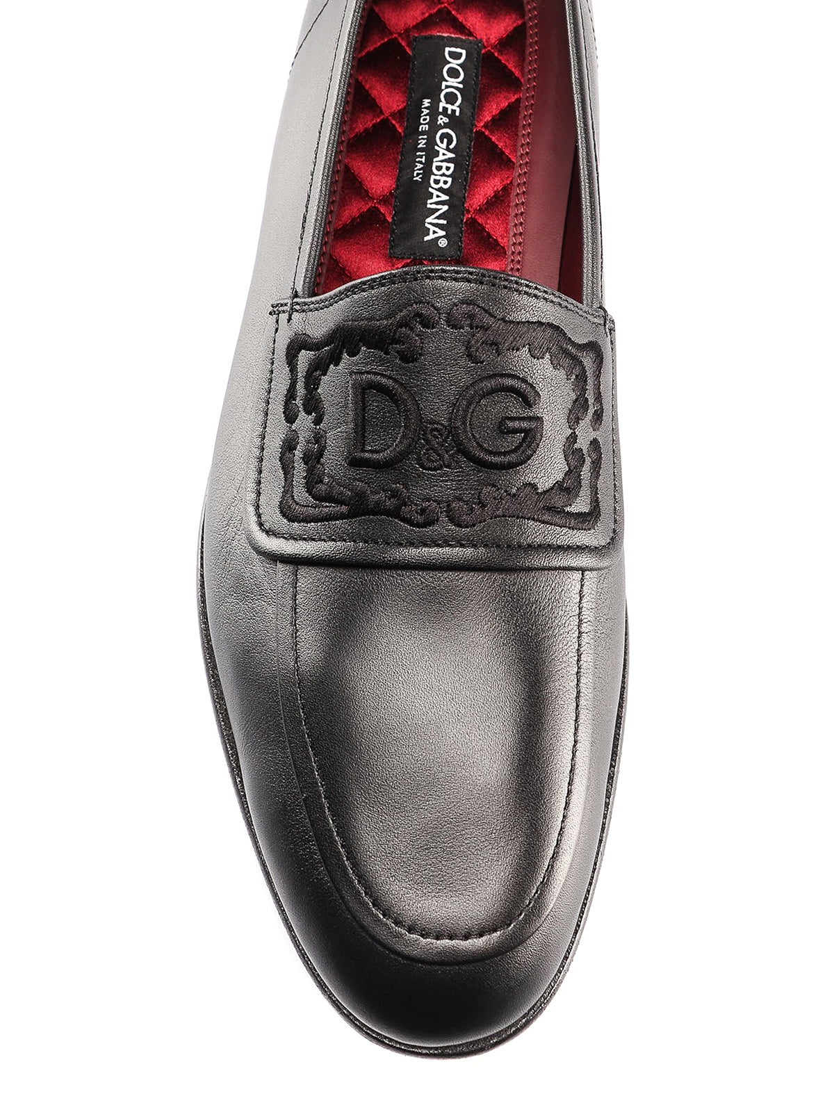 Smooth leather slipper