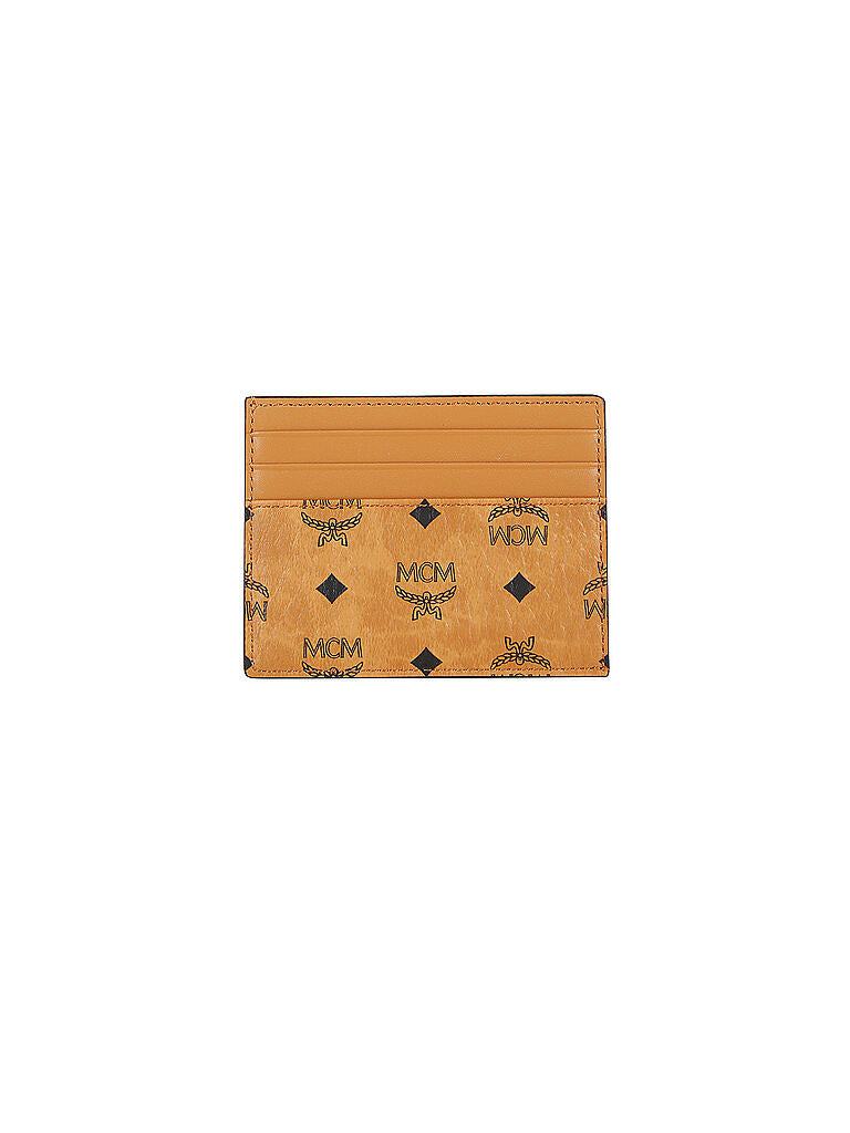 Cognac Card Wallet