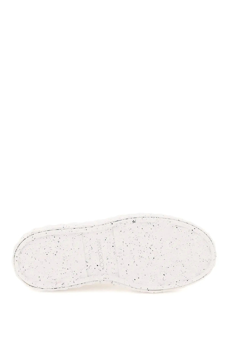 Jimmy Choo White Diamond Light Maxi Sneakers