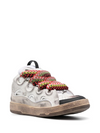 Lanvin Curb Leather Sneakers