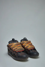 Lanvin Curb Leather Sneakers