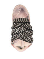 Lanvin Curb Leather Sneakers