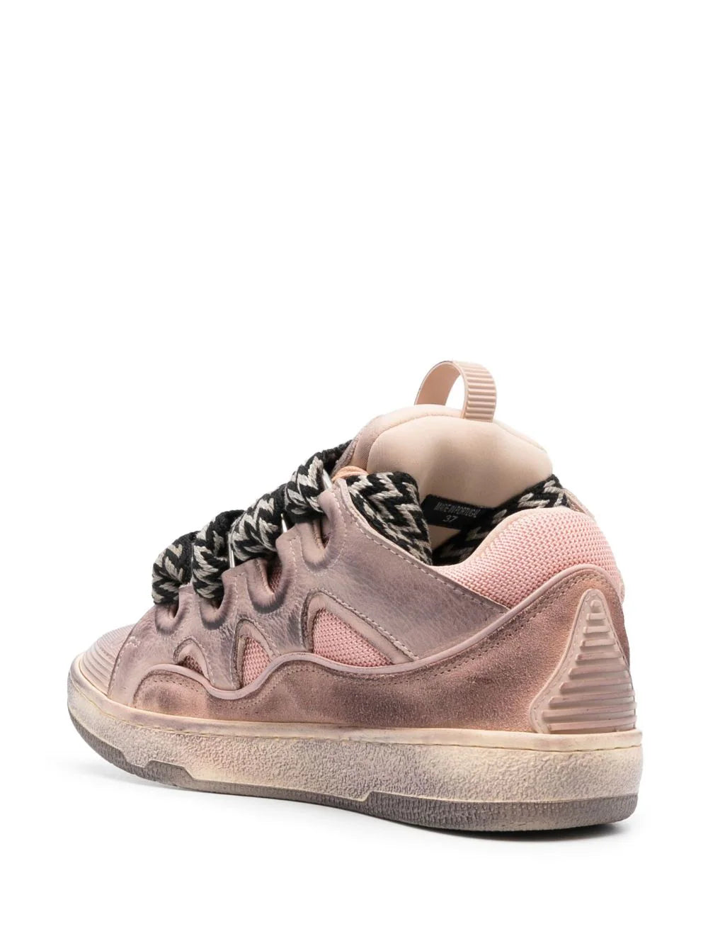【関税込み】Lanvin ピンク Curb レザースニーカー Lanvin Pink Curb Leather Sneakers – ICETIME LUXE