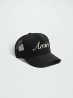 Amiri Script Trucker Hat