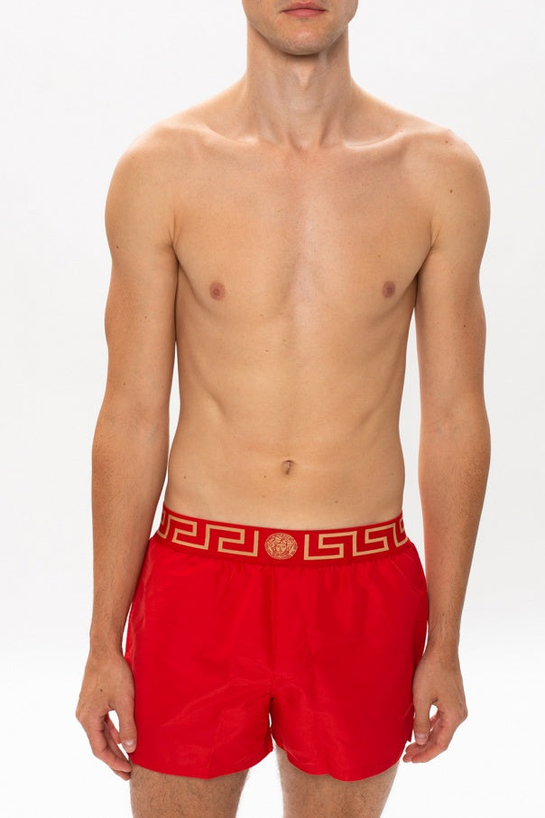 Vesace Red Swim Shorts