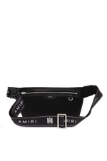 Amiri Black Belt Bag with logo