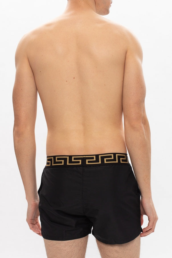 Versace Black Swim Shorts