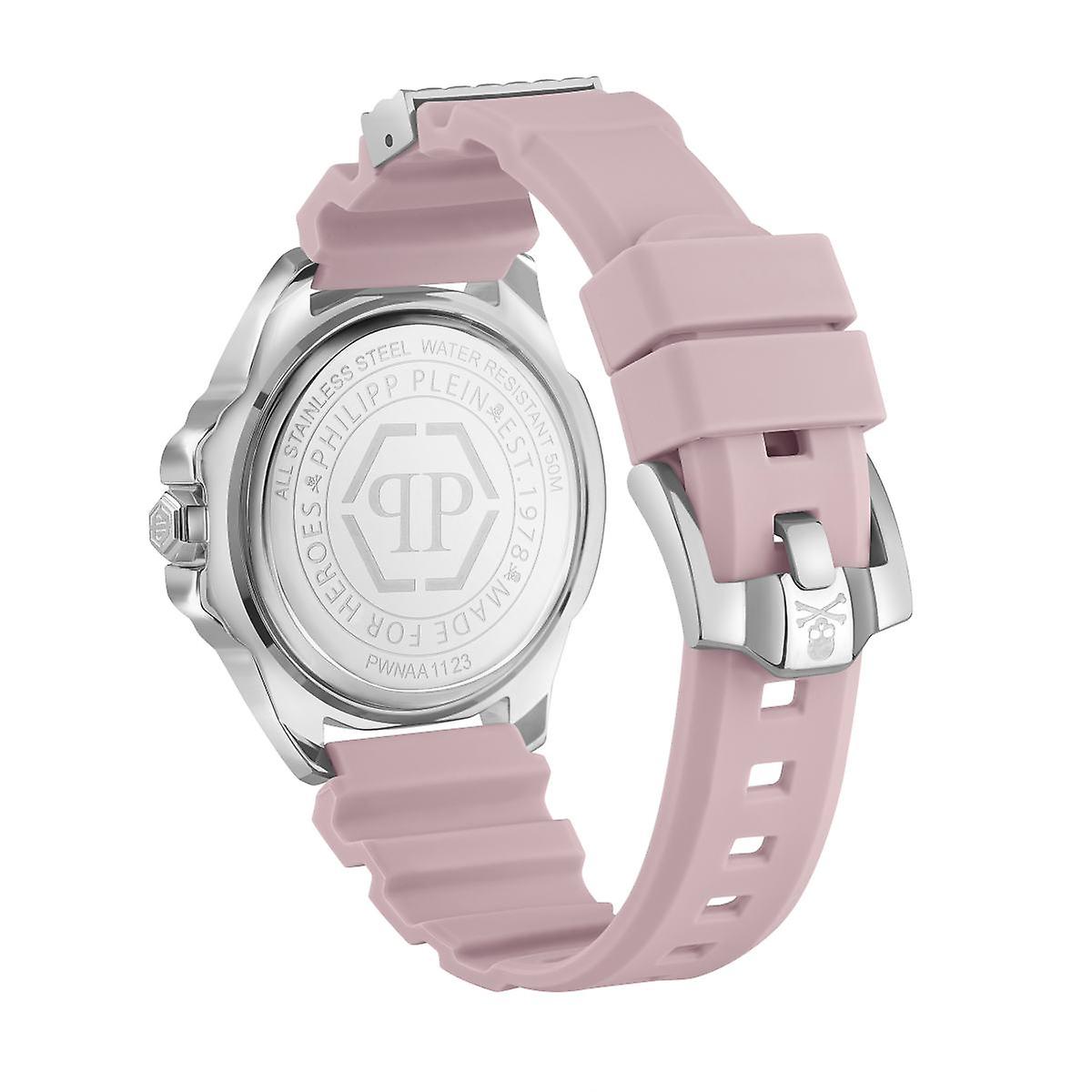 Philipp Plein Pink Quartz The $kull 41MM Watch