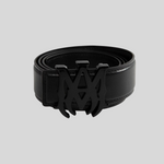 Amiri Nappa Leather Belt Black