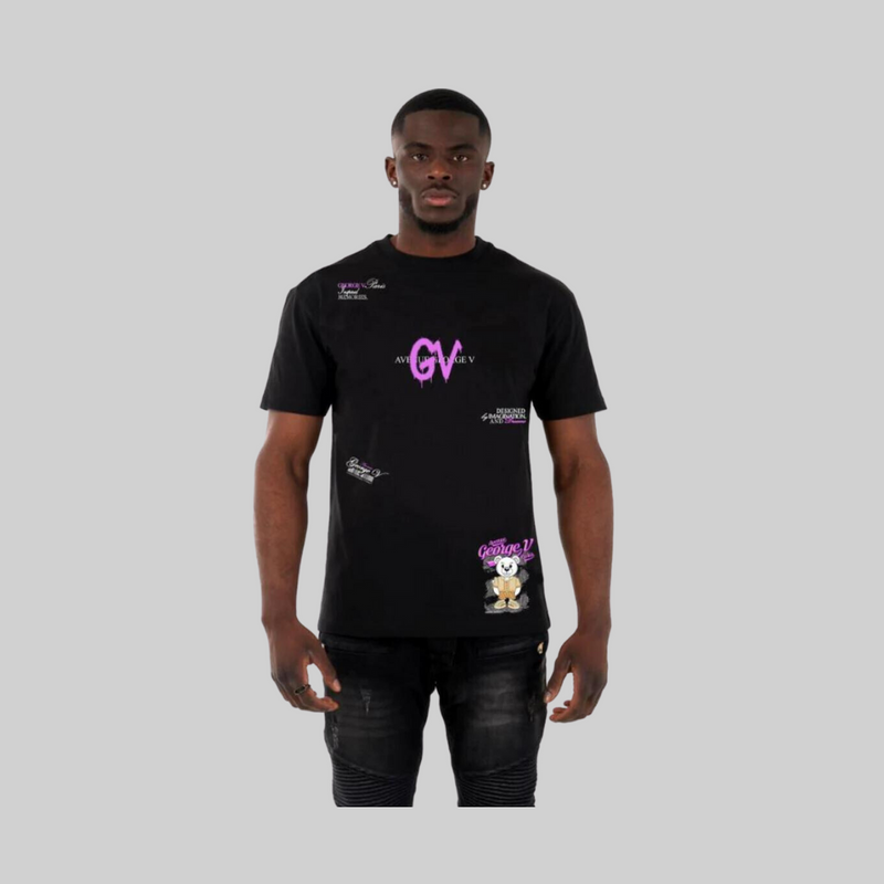 Avenue George V Paris 'Bear' T-Shirt