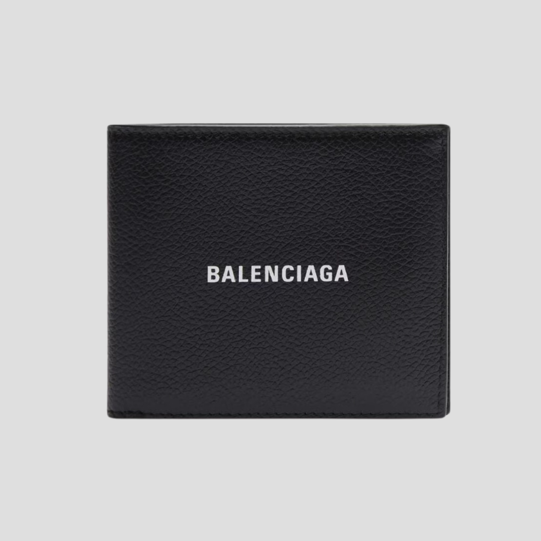 Balenciaga Black Folded Wallet