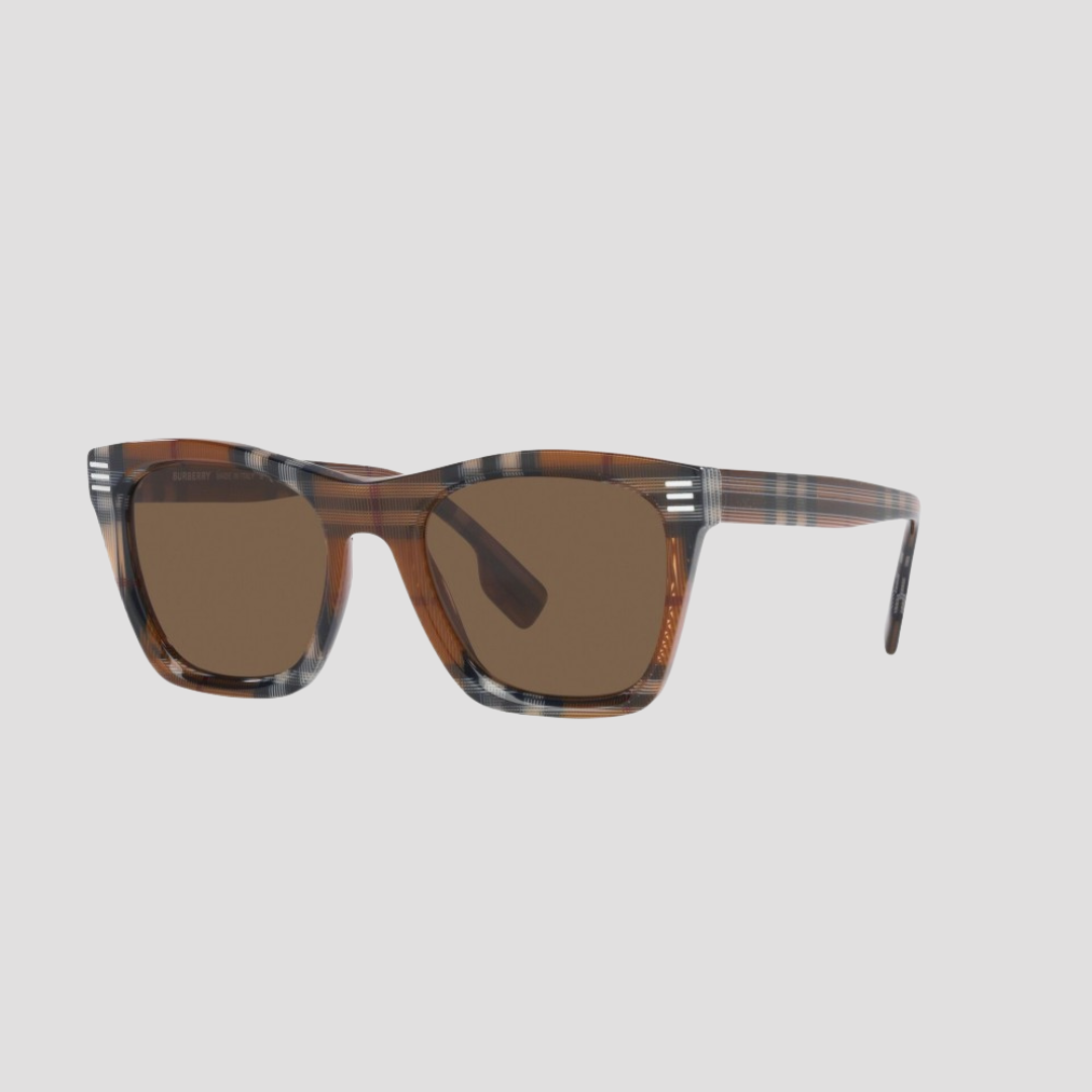 Burberry Brown Checker Sunglasses