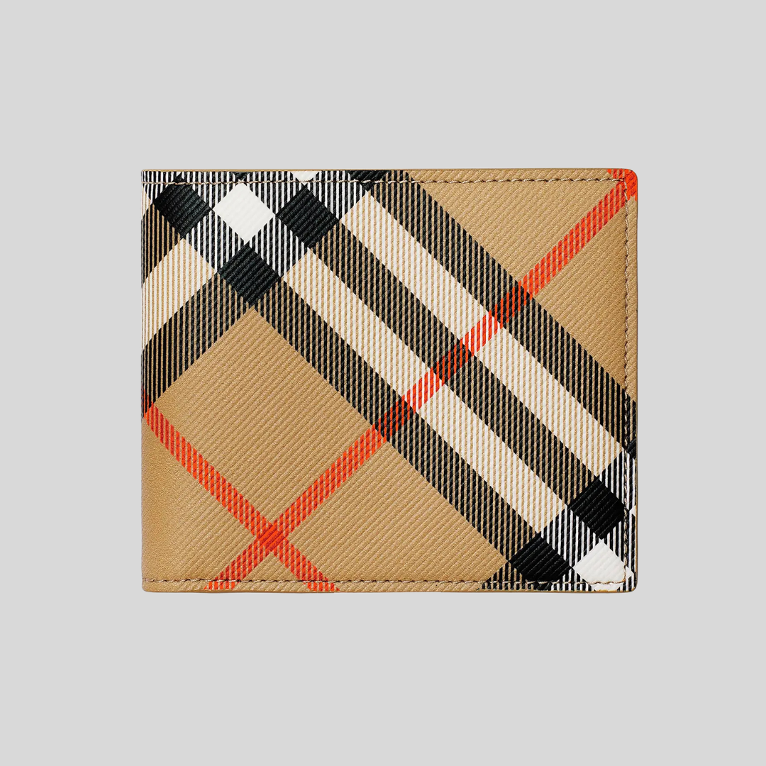 Burberry Check Bifold Wallet