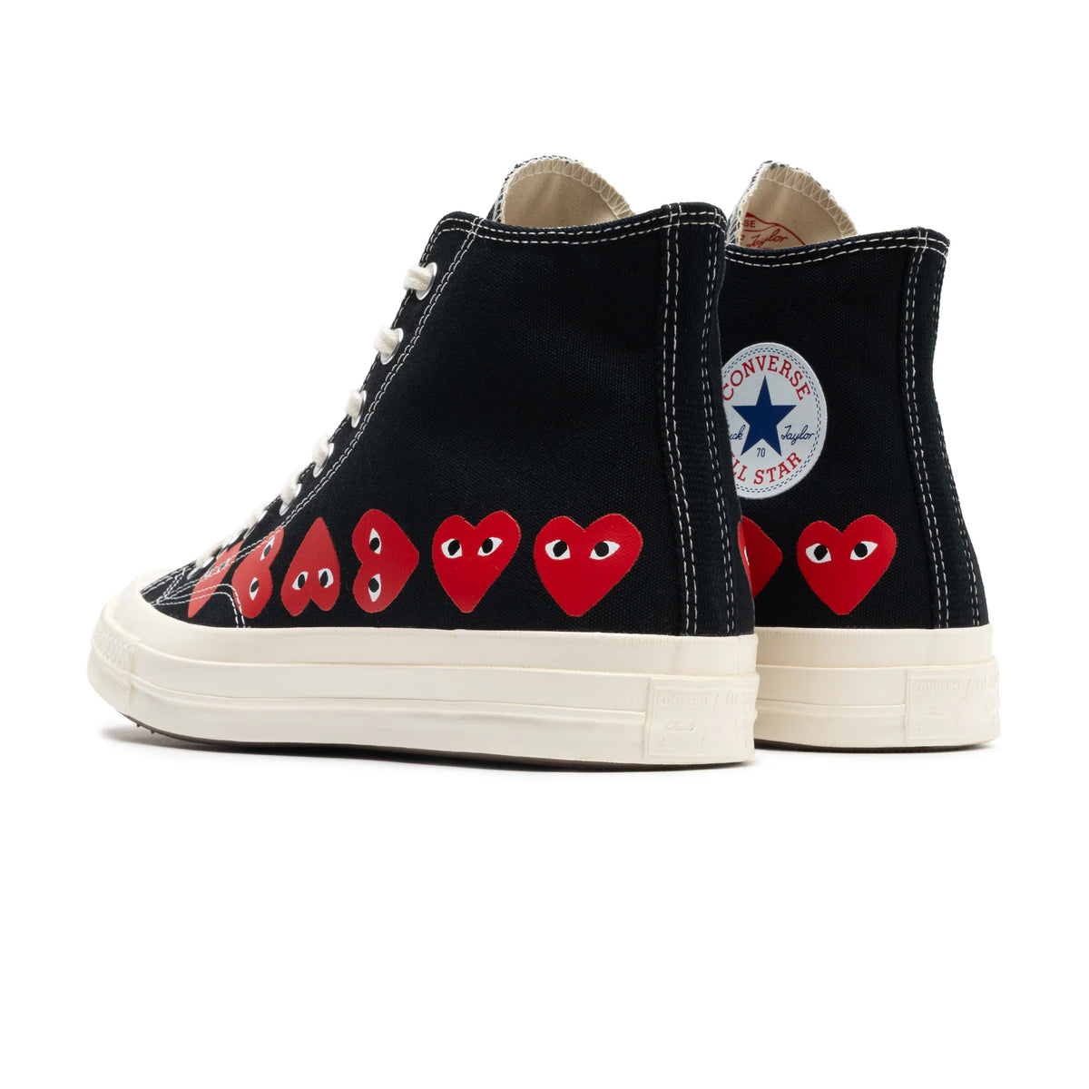 Comme Des Garçons red hearts