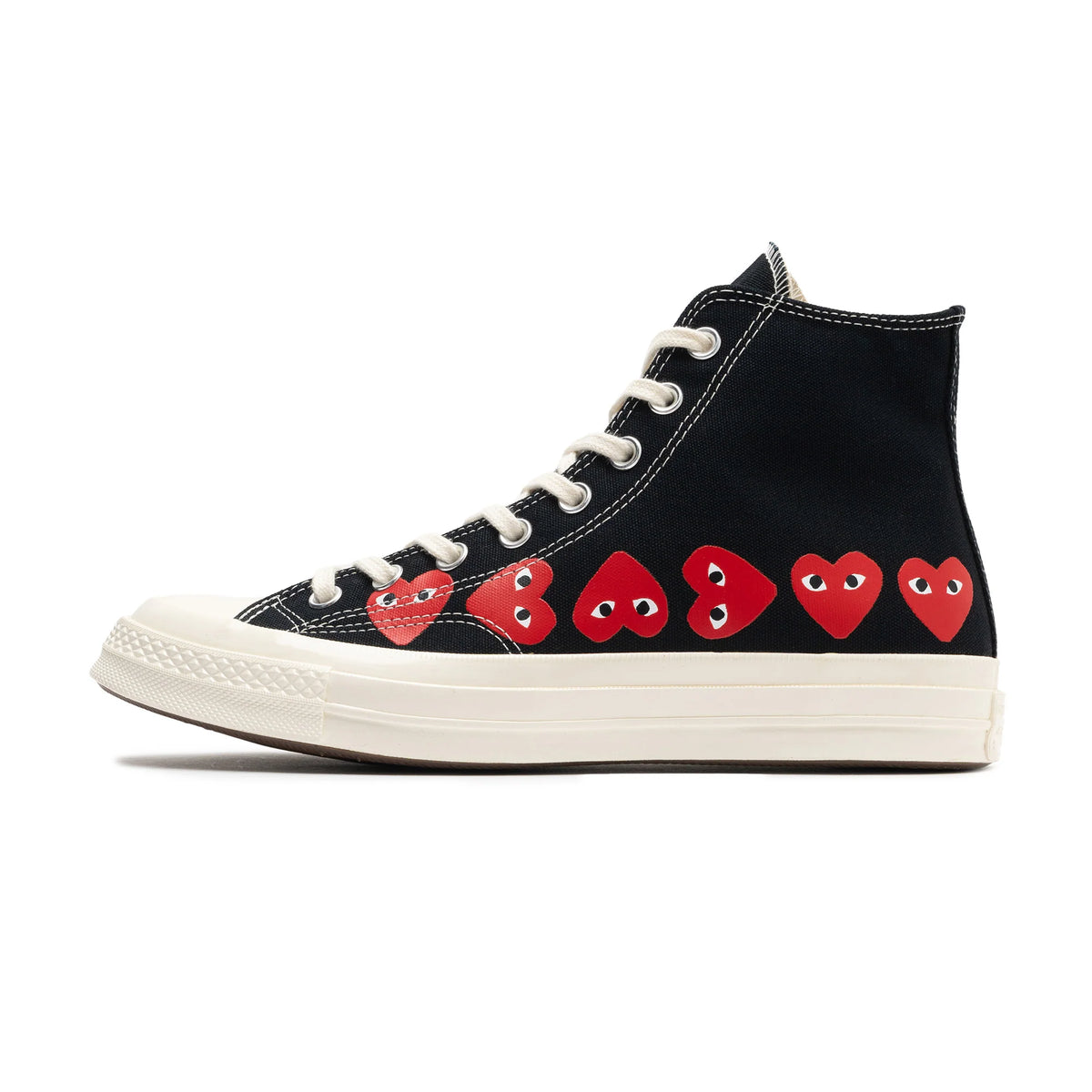 Comme Des Garçons red hearts