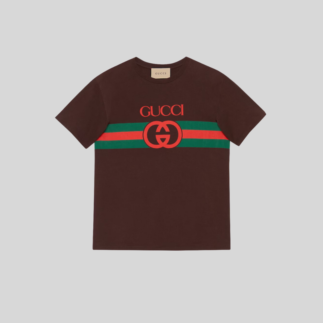 Gucci Brown Logo T-Shirt