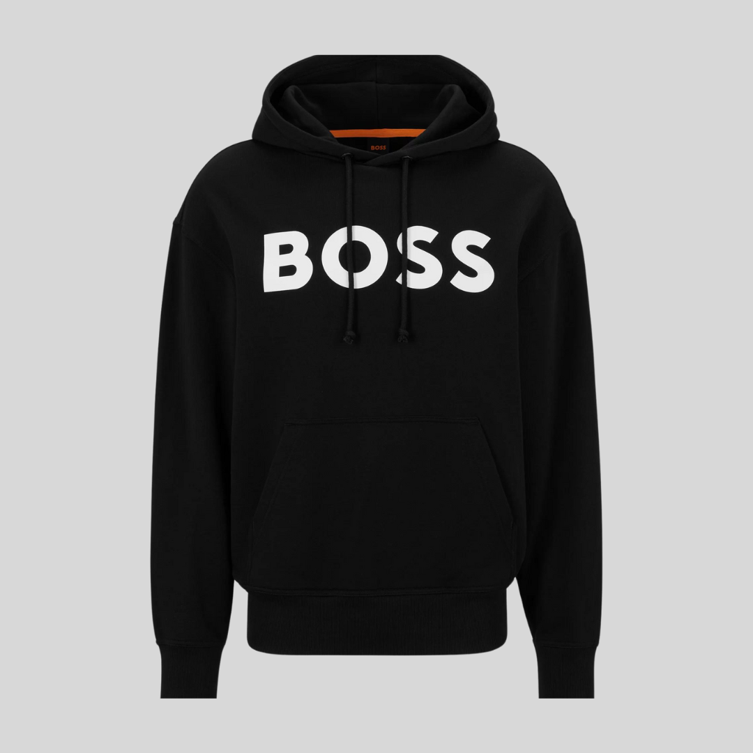 Hugo Boss Black Logo Print Hoodie