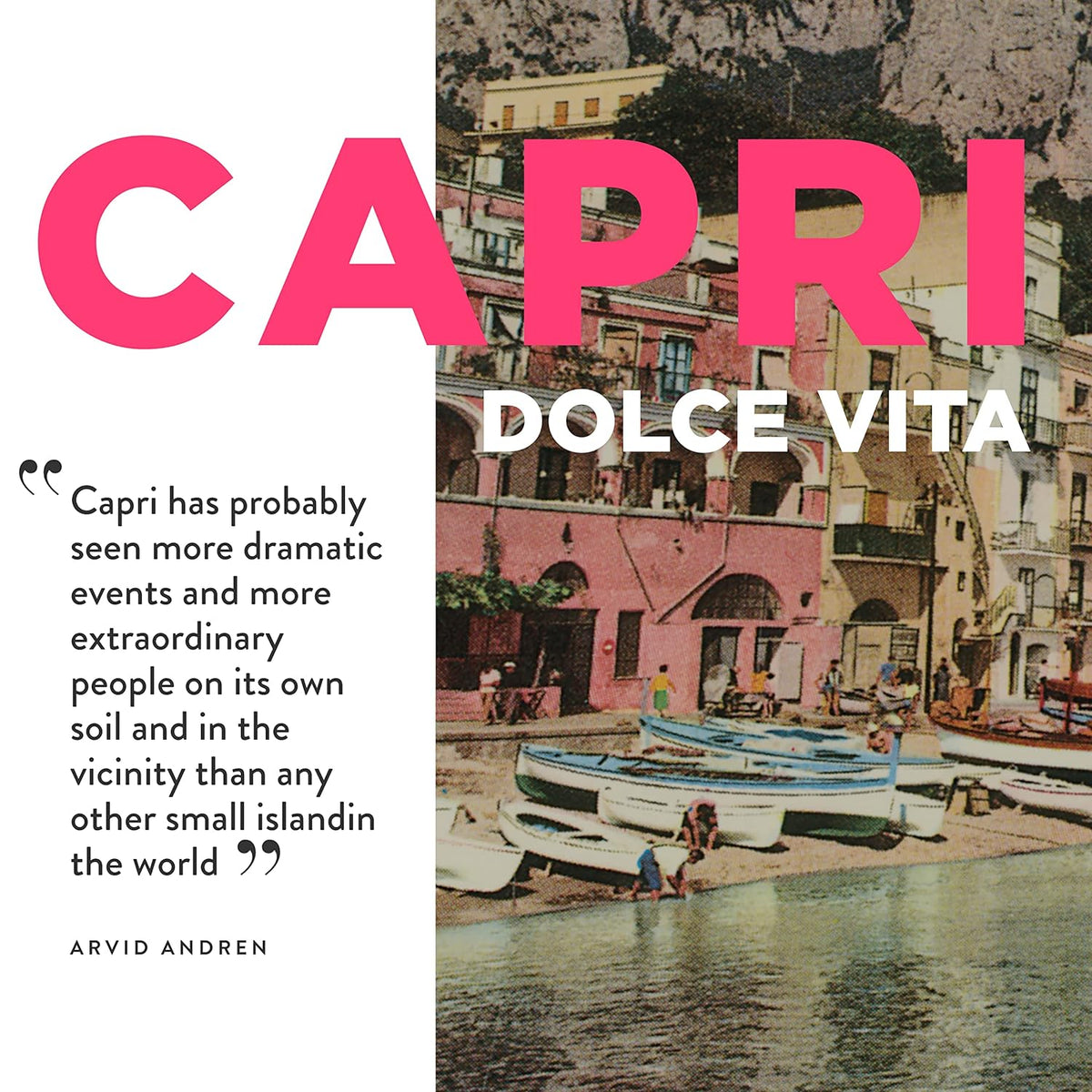 Capri Dolce Vita- Assouline coffee table book