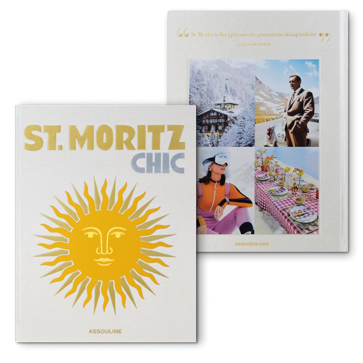 ST. Moritz Chic- Assouline coffee table book