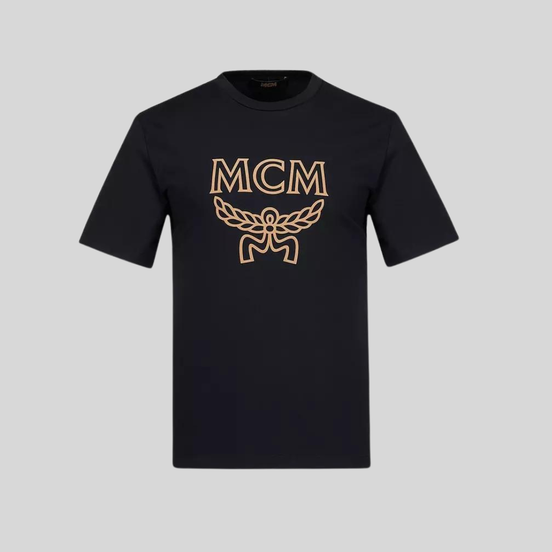 MCM Black Classic Logo T-Shirt