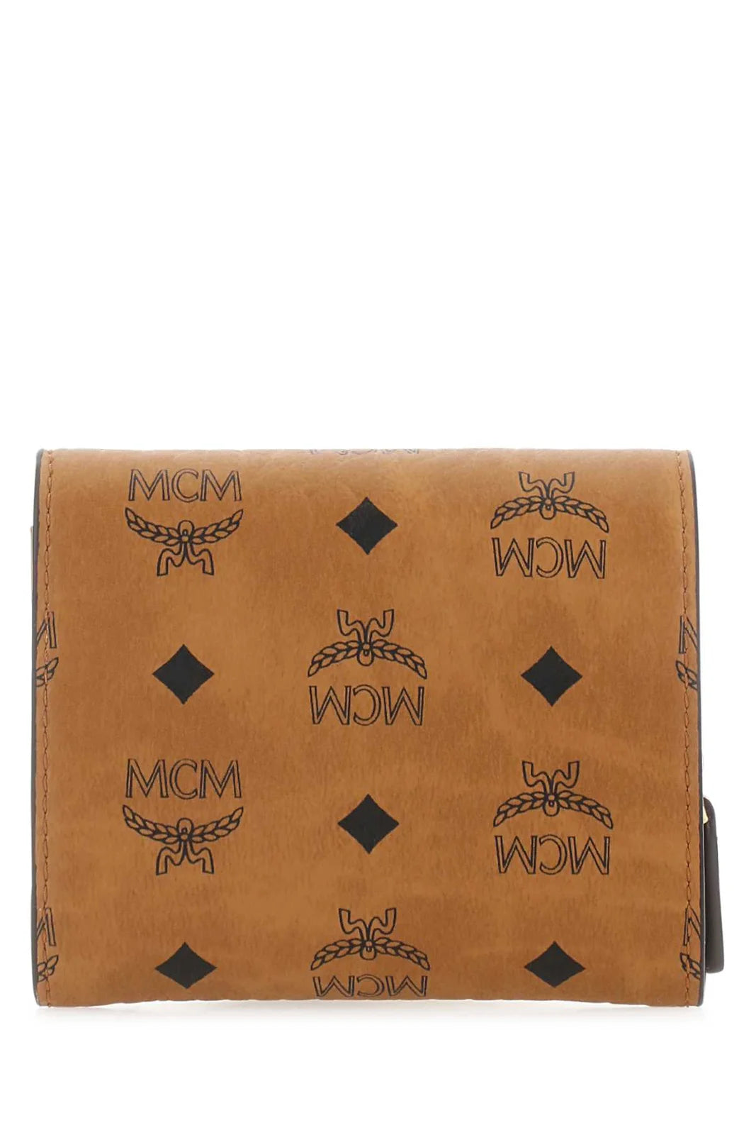 MCM Brown Printed Wallet