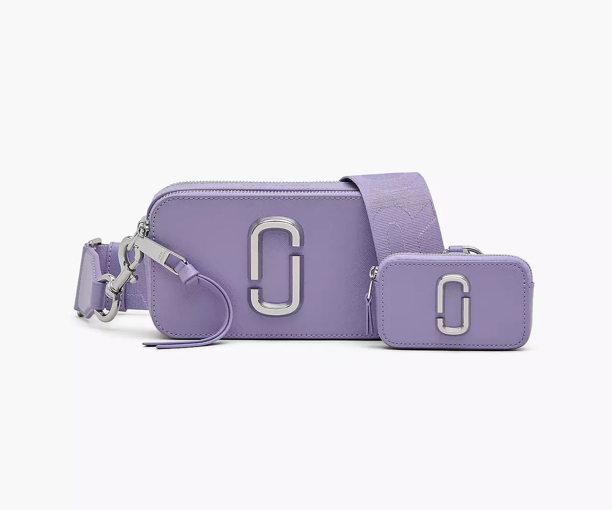 Marc Jacobs Lavender Utility Snapshot Bag ICETIME LUXE