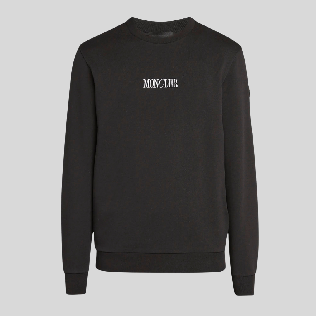 Moncler Black Logo Sweatshirt