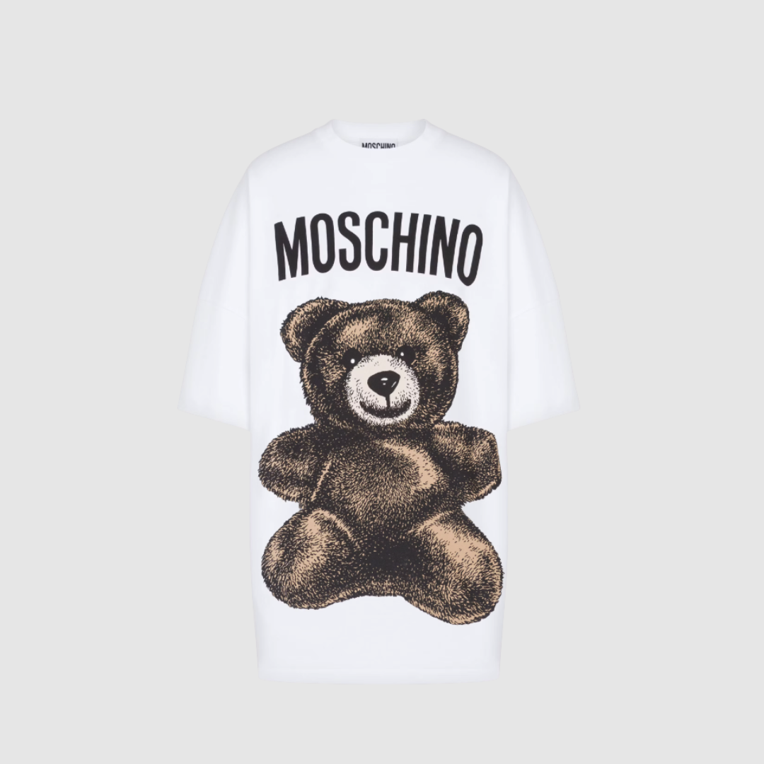 Moschino ロコ刺繍ミティヘンシルシャツ 251EA01170527 0001 Moschino T-shirt | italist