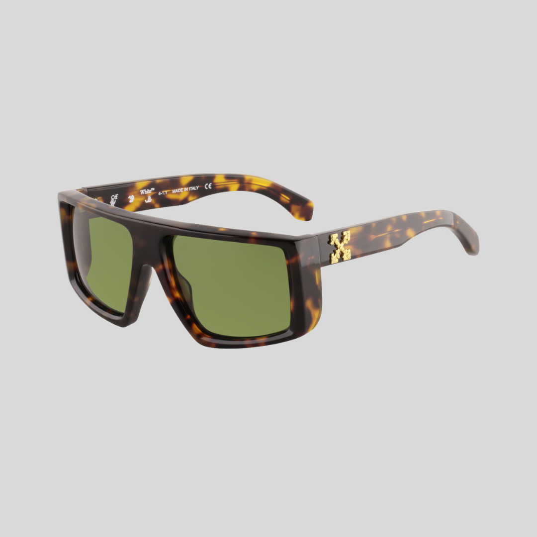 Off-White OERI004 Alps Tortoise Sunglasses